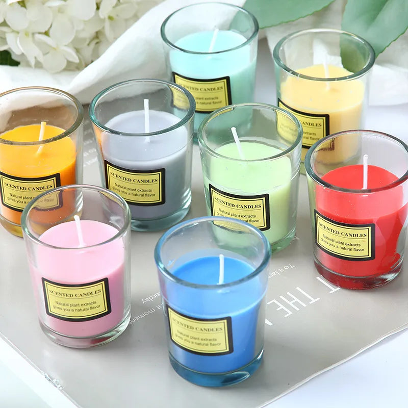 Simple Style Letter Plant Wax Red-Strawberry Aromatherapy Scented Candle