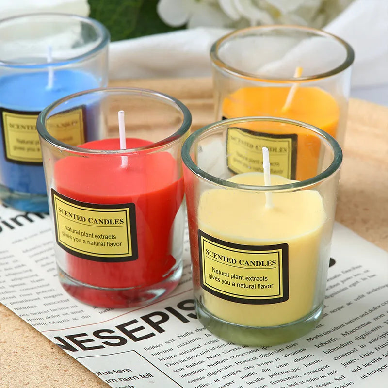 Simple Style Letter Plant Wax Red-Strawberry Aromatherapy Scented Candle
